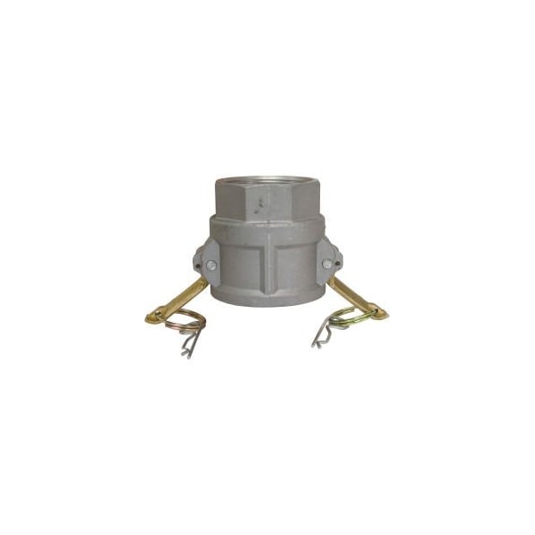 3/4" Aluminum Camlock Fitting - Female Coupler x FPT Thread